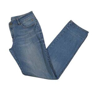 Illusion - Mid Rise Straight Jeans - Size 10 Tall